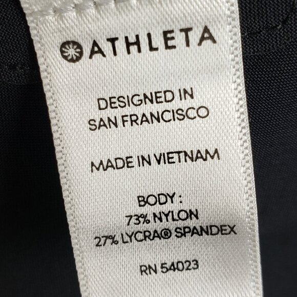 Athleta Cosmic Blazer Jacket Black size 10 Athleisure Office Minimalist 350837 - Picture 8 of 15